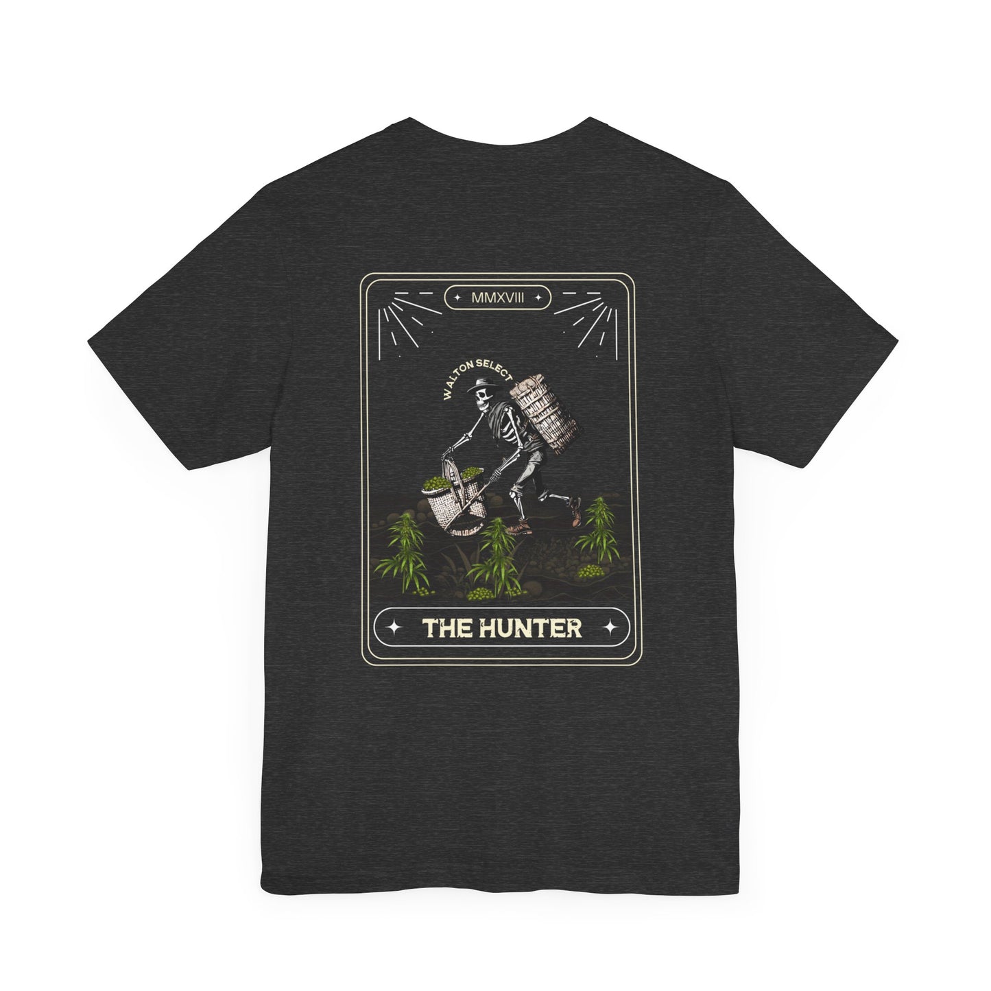 The Walton Select Hunter Tarot Card USA Unisex Jersey Short Sleeve Tee