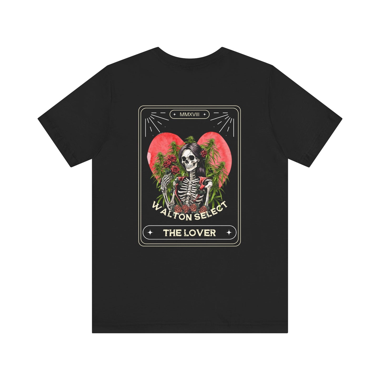 The Walton Select Lover Tarot Card USA Unisex Jersey Short Sleeve Tee