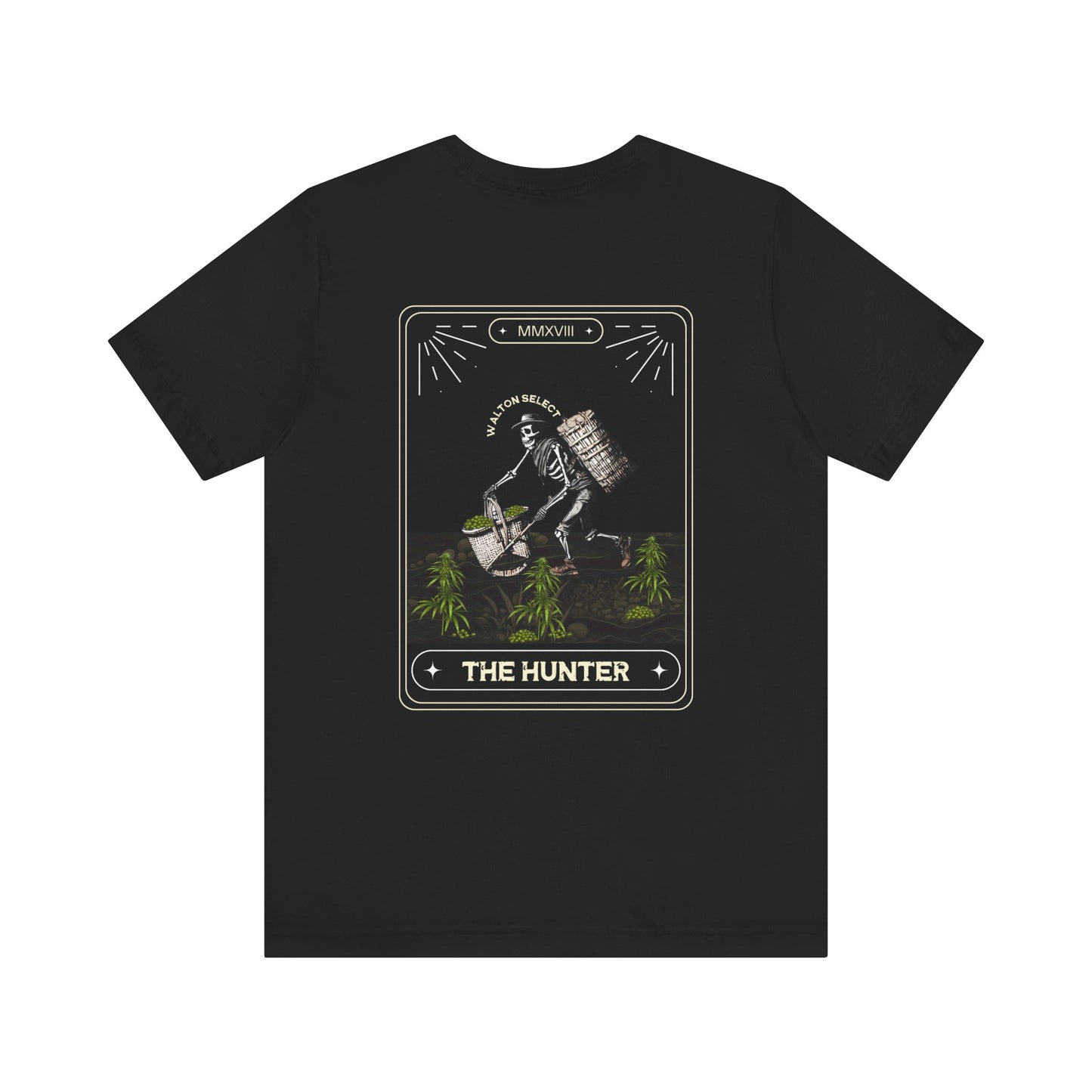 The Walton Select Hunter Tarot Card USA Unisex Jersey Short Sleeve Tee
