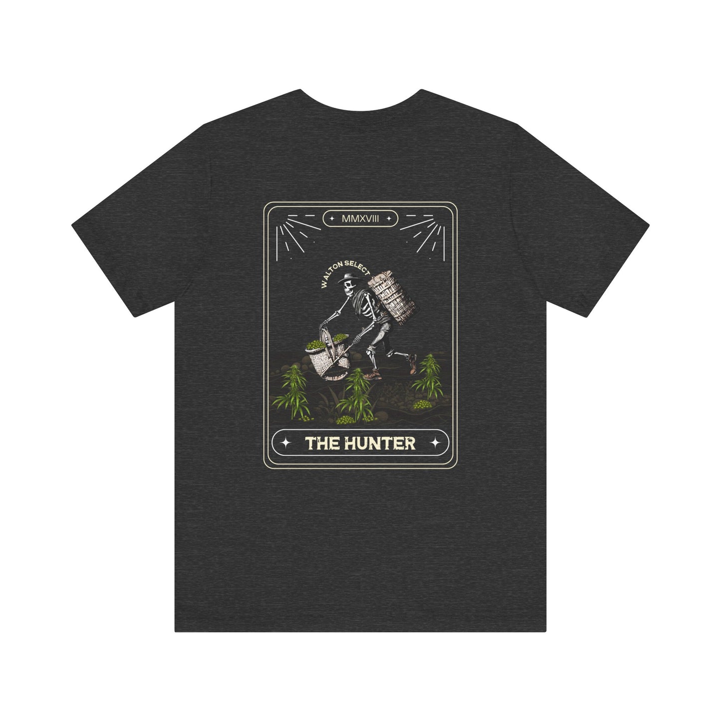 The Walton Select Hunter Tarot Card USA Unisex Jersey Short Sleeve Tee