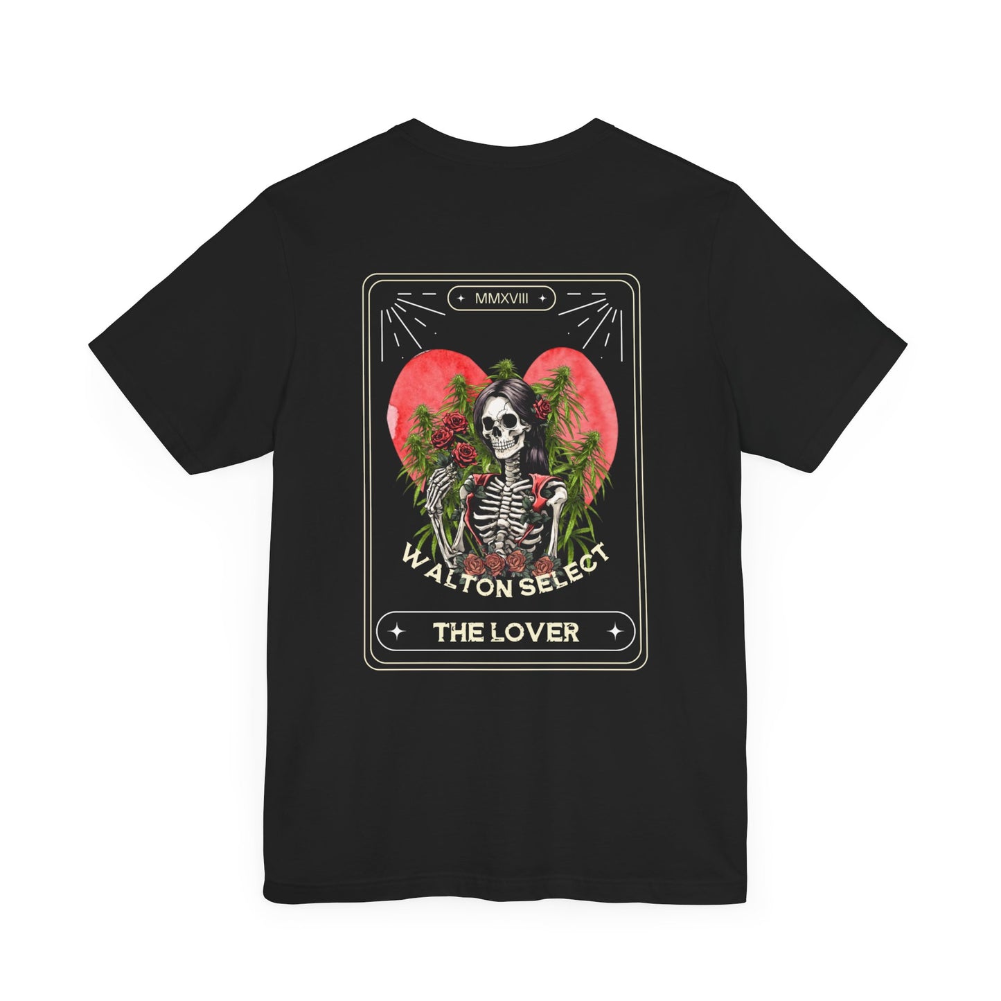 The Walton Select Lover Tarot Card USA Unisex Jersey Short Sleeve Tee