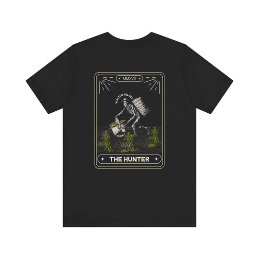 The Walton Select Hunter Tarot Card USA Unisex Jersey Short Sleeve Tee